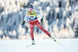 17.12.2022, Davos, Switzerland (SUI): Lea Fischer (SUI) - FIS world cup cross-country, individual sprint, Davos (SUI). www.nordicfocus.com. © Modica/NordicFocus. Every downloaded picture is fee-liable.