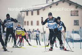16.12.2022, Davos, Switzerland (SUI): Ben Ogden (USA), (l-r)  - FIS world cup cross-country, training, Davos (SUI). www.nordicfocus.com. © Modica/NordicFocus. Every downloaded picture is fee-liable.