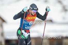 31.12.2022, Val Mustair, Switzerland (SUI): Francesco De Fabiani (ITA) - FIS world cup cross-country, tour de ski, individual sprint, Val Mustair (SUI). www.nordicfocus.com. © Modica/NordicFocus. Every downloaded picture is fee-liable.