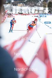 31.12.2022, Val Mustair, Switzerland (SUI): Roman Schaad (SUI) - FIS world cup cross-country, tour de ski, individual sprint, Val Mustair (SUI). www.nordicfocus.com. © Modica/NordicFocus. Every downloaded picture is fee-liable.