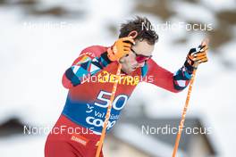 31.12.2022, Val Mustair, Switzerland (SUI): Emil Iversen (NOR) - FIS world cup cross-country, tour de ski, individual sprint, Val Mustair (SUI). www.nordicfocus.com. © Modica/NordicFocus. Every downloaded picture is fee-liable.
