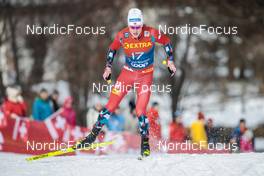 31.12.2022, Val Mustair, Switzerland (SUI): Johannes Hoesflot Klaebo (NOR) - FIS world cup cross-country, tour de ski, individual sprint, Val Mustair (SUI). www.nordicfocus.com. © Modica/NordicFocus. Every downloaded picture is fee-liable.