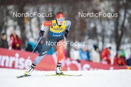31.12.2022, Val Mustair, Switzerland (SUI): Katherine Stewart-Jones (CAN) - FIS world cup cross-country, tour de ski, individual sprint, Val Mustair (SUI). www.nordicfocus.com. © Modica/NordicFocus. Every downloaded picture is fee-liable.
