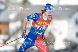 31.12.2022, Val Mustair, Switzerland (SUI): Hugo Lapalus (FRA) - FIS world cup cross-country, tour de ski, individual sprint, Val Mustair (SUI). www.nordicfocus.com. © Modica/NordicFocus. Every downloaded picture is fee-liable.