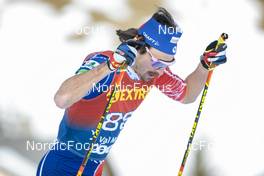31.12.2022, Val Mustair, Switzerland (SUI): Hugo Lapalus (FRA) - FIS world cup cross-country, tour de ski, individual sprint, Val Mustair (SUI). www.nordicfocus.com. © Modica/NordicFocus. Every downloaded picture is fee-liable.