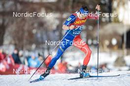 31.12.2022, Val Mustair, Switzerland (SUI): Clement Parisse (FRA) - FIS world cup cross-country, tour de ski, individual sprint, Val Mustair (SUI). www.nordicfocus.com. © Modica/NordicFocus. Every downloaded picture is fee-liable.