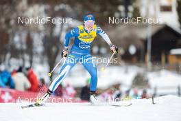 31.12.2022, Val Mustair, Switzerland (SUI): Kerttu Niskanen (FIN) - FIS world cup cross-country, tour de ski, individual sprint, Val Mustair (SUI). www.nordicfocus.com. © Modica/NordicFocus. Every downloaded picture is fee-liable.