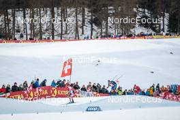 31.12.2022, Val Mustair, Switzerland (SUI): Valerio Grond (SUI), James Clugnet (GBR), Simen Hegstad Krueger (NOR), Paal Golberg (NOR), (l-r)  - FIS world cup cross-country, tour de ski, individual sprint, Val Mustair (SUI). www.nordicfocus.com. © Modica/NordicFocus. Every downloaded picture is fee-liable.