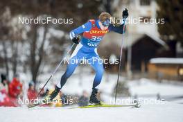 31.12.2022, Val Mustair, Switzerland (SUI): Martin Himma (EST) - FIS world cup cross-country, tour de ski, individual sprint, Val Mustair (SUI). www.nordicfocus.com. © Modica/NordicFocus. Every downloaded picture is fee-liable.