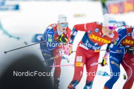 31.12.2022, Val Mustair, Switzerland (SUI): Jules Chappaz (FRA) - FIS world cup cross-country, tour de ski, individual sprint, Val Mustair (SUI). www.nordicfocus.com. © Modica/NordicFocus. Every downloaded picture is fee-liable.