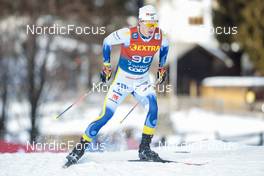 31.12.2022, Val Mustair, Switzerland (SUI): Leo Johansson (SWE) - FIS world cup cross-country, tour de ski, individual sprint, Val Mustair (SUI). www.nordicfocus.com. © Modica/NordicFocus. Every downloaded picture is fee-liable.
