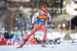 31.12.2022, Val Mustair, Switzerland (SUI): Jonas Baumann (SUI) - FIS world cup cross-country, tour de ski, individual sprint, Val Mustair (SUI). www.nordicfocus.com. © Modica/NordicFocus. Every downloaded picture is fee-liable.