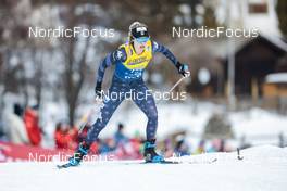 31.12.2022, Val Mustair, Switzerland (SUI): Jessie Diggins (USA) - FIS world cup cross-country, tour de ski, individual sprint, Val Mustair (SUI). www.nordicfocus.com. © Modica/NordicFocus. Every downloaded picture is fee-liable.