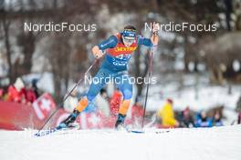 31.12.2022, Val Mustair, Switzerland (SUI): Andrew Musgrave (GBR) - FIS world cup cross-country, tour de ski, individual sprint, Val Mustair (SUI). www.nordicfocus.com. © Modica/NordicFocus. Every downloaded picture is fee-liable.