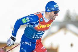 31.12.2022, Val Mustair, Switzerland (SUI): Maurice Manificat (FRA) - FIS world cup cross-country, tour de ski, individual sprint, Val Mustair (SUI). www.nordicfocus.com. © Modica/NordicFocus. Every downloaded picture is fee-liable.