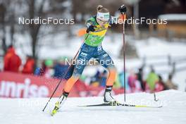 31.12.2022, Val Mustair, Switzerland (SUI): Patricija Eiduka (LAT) - FIS world cup cross-country, tour de ski, individual sprint, Val Mustair (SUI). www.nordicfocus.com. © Modica/NordicFocus. Every downloaded picture is fee-liable.