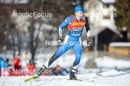 31.12.2022, Val Mustair, Switzerland (SUI): Henri Roos (EST) - FIS world cup cross-country, tour de ski, individual sprint, Val Mustair (SUI). www.nordicfocus.com. © Modica/NordicFocus. Every downloaded picture is fee-liable.