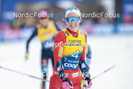 31.12.2022, Val Mustair, Switzerland (SUI): Anne Kjersti Kalvaa (NOR) - FIS world cup cross-country, tour de ski, individual sprint, Val Mustair (SUI). www.nordicfocus.com. © Modica/NordicFocus. Every downloaded picture is fee-liable.