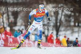31.12.2022, Val Mustair, Switzerland (SUI): Johan Haeggstroem (SWE) - FIS world cup cross-country, tour de ski, individual sprint, Val Mustair (SUI). www.nordicfocus.com. © Modica/NordicFocus. Every downloaded picture is fee-liable.