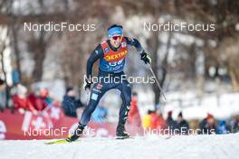 31.12.2022, Val Mustair, Switzerland (SUI): Jonas Dobler (GER) - FIS world cup cross-country, tour de ski, individual sprint, Val Mustair (SUI). www.nordicfocus.com. © Modica/NordicFocus. Every downloaded picture is fee-liable.
