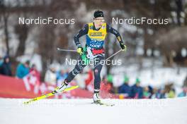 31.12.2022, Val Mustair, Switzerland (SUI): Federica Sanfilippo (ITA) - FIS world cup cross-country, tour de ski, individual sprint, Val Mustair (SUI). www.nordicfocus.com. © Modica/NordicFocus. Every downloaded picture is fee-liable.