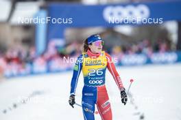 31.12.2022, Val Mustair, Switzerland (SUI): Lena Quintin (FRA) - FIS world cup cross-country, tour de ski, individual sprint, Val Mustair (SUI). www.nordicfocus.com. © Modica/NordicFocus. Every downloaded picture is fee-liable.