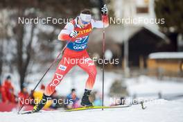 31.12.2022, Val Mustair, Switzerland (SUI): Maciej Starega (POL) - FIS world cup cross-country, tour de ski, individual sprint, Val Mustair (SUI). www.nordicfocus.com. © Modica/NordicFocus. Every downloaded picture is fee-liable.