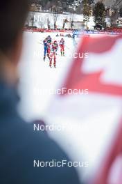 31.12.2022, Val Mustair, Switzerland (SUI): Renaud Jay (FRA), Cyril Faehndrich (SUI), Dominik Bury (POL), (l-r)  - FIS world cup cross-country, tour de ski, individual sprint, Val Mustair (SUI). www.nordicfocus.com. © Modica/NordicFocus. Every downloaded picture is fee-liable.