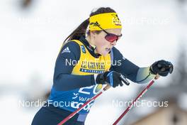 31.12.2022, Val Mustair, Switzerland (SUI): Coletta Rydzek (GER) - FIS world cup cross-country, tour de ski, individual sprint, Val Mustair (SUI). www.nordicfocus.com. © Modica/NordicFocus. Every downloaded picture is fee-liable.