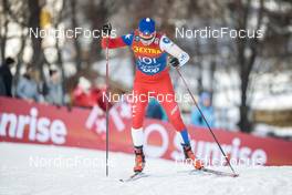31.12.2022, Val Mustair, Switzerland (SUI): Sebastian Endrestad (CHI) - FIS world cup cross-country, tour de ski, individual sprint, Val Mustair (SUI). www.nordicfocus.com. © Modica/NordicFocus. Every downloaded picture is fee-liable.