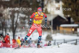 31.12.2022, Val Mustair, Switzerland (SUI): Paal Golberg (NOR) - FIS world cup cross-country, tour de ski, individual sprint, Val Mustair (SUI). www.nordicfocus.com. © Modica/NordicFocus. Every downloaded picture is fee-liable.