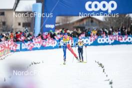 31.12.2022, Val Mustair, Switzerland (SUI): Lena Quintin (FRA) - FIS world cup cross-country, tour de ski, individual sprint, Val Mustair (SUI). www.nordicfocus.com. © Modica/NordicFocus. Every downloaded picture is fee-liable.