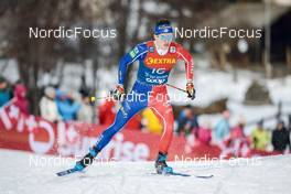 31.12.2022, Val Mustair, Switzerland (SUI): Theo Schely (FRA) - FIS world cup cross-country, tour de ski, individual sprint, Val Mustair (SUI). www.nordicfocus.com. © Modica/NordicFocus. Every downloaded picture is fee-liable.