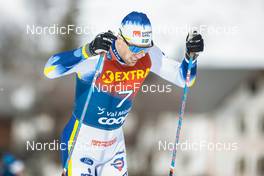 31.12.2022, Val Mustair, Switzerland (SUI): Calle Halfvarsson (SWE) - FIS world cup cross-country, tour de ski, individual sprint, Val Mustair (SUI). www.nordicfocus.com. © Modica/NordicFocus. Every downloaded picture is fee-liable.