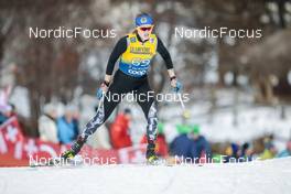 31.12.2022, Val Mustair, Switzerland (SUI): Anna Shevchenko (KAZ) - FIS world cup cross-country, tour de ski, individual sprint, Val Mustair (SUI). www.nordicfocus.com. © Modica/NordicFocus. Every downloaded picture is fee-liable.