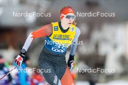 31.12.2022, Val Mustair, Switzerland (SUI): Dahria Beatty (CAN) - FIS world cup cross-country, tour de ski, individual sprint, Val Mustair (SUI). www.nordicfocus.com. © Modica/NordicFocus. Every downloaded picture is fee-liable.