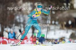 31.12.2022, Val Mustair, Switzerland (SUI): Katerina Paul (AUS) - FIS world cup cross-country, tour de ski, individual sprint, Val Mustair (SUI). www.nordicfocus.com. © Modica/NordicFocus. Every downloaded picture is fee-liable.