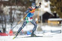 31.12.2022, Val Mustair, Switzerland (SUI): Giovanni Ticco (ITA) - FIS world cup cross-country, tour de ski, individual sprint, Val Mustair (SUI). www.nordicfocus.com. © Modica/NordicFocus. Every downloaded picture is fee-liable.