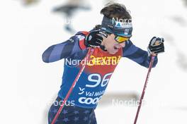 31.12.2022, Val Mustair, Switzerland (SUI): Scott Patterson (USA) - FIS world cup cross-country, tour de ski, individual sprint, Val Mustair (SUI). www.nordicfocus.com. © Modica/NordicFocus. Every downloaded picture is fee-liable.