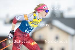 31.12.2022, Val Mustair, Switzerland (SUI): Teresa Stadlober (AUT) - FIS world cup cross-country, tour de ski, individual sprint, Val Mustair (SUI). www.nordicfocus.com. © Modica/NordicFocus. Every downloaded picture is fee-liable.