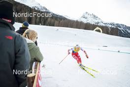 31.12.2022, Val Mustair, Switzerland (SUI): Izabela Marcisz (POL) - FIS world cup cross-country, tour de ski, individual sprint, Val Mustair (SUI). www.nordicfocus.com. © Modica/NordicFocus. Every downloaded picture is fee-liable.