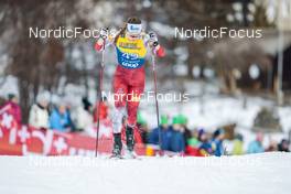 31.12.2022, Val Mustair, Switzerland (SUI): Lisa Unterweger (AUT) - FIS world cup cross-country, tour de ski, individual sprint, Val Mustair (SUI). www.nordicfocus.com. © Modica/NordicFocus. Every downloaded picture is fee-liable.