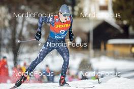 31.12.2022, Val Mustair, Switzerland (SUI): Ben Ogden (USA) - FIS world cup cross-country, tour de ski, individual sprint, Val Mustair (SUI). www.nordicfocus.com. © Modica/NordicFocus. Every downloaded picture is fee-liable.