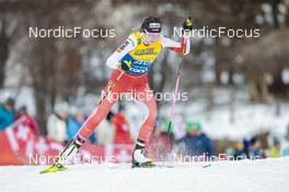 31.12.2022, Val Mustair, Switzerland (SUI): Anja Weber (SUI) - FIS world cup cross-country, tour de ski, individual sprint, Val Mustair (SUI). www.nordicfocus.com. © Modica/NordicFocus. Every downloaded picture is fee-liable.