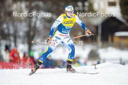 31.12.2022, Val Mustair, Switzerland (SUI): Lisa Ingesson (SWE) - FIS world cup cross-country, tour de ski, individual sprint, Val Mustair (SUI). www.nordicfocus.com. © Modica/NordicFocus. Every downloaded picture is fee-liable.