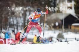 31.12.2022, Val Mustair, Switzerland (SUI): Philipp Leodolter (AUT) - FIS world cup cross-country, tour de ski, individual sprint, Val Mustair (SUI). www.nordicfocus.com. © Modica/NordicFocus. Every downloaded picture is fee-liable.