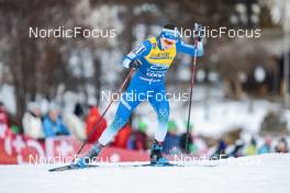 31.12.2022, Val Mustair, Switzerland (SUI): Eva Urevc (SLO) - FIS world cup cross-country, tour de ski, individual sprint, Val Mustair (SUI). www.nordicfocus.com. © Modica/NordicFocus. Every downloaded picture is fee-liable.