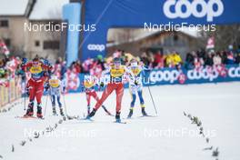 31.12.2022, Val Mustair, Switzerland (SUI): Lotta Udnes Weng (NOR), Nadine Faehndrich (SUI), (l-r)  - FIS world cup cross-country, tour de ski, individual sprint, Val Mustair (SUI). www.nordicfocus.com. © Modica/NordicFocus. Every downloaded picture is fee-liable.