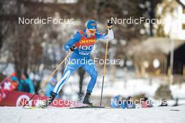 31.12.2022, Val Mustair, Switzerland (SUI): Markus Vuorela (FIN) - FIS world cup cross-country, tour de ski, individual sprint, Val Mustair (SUI). www.nordicfocus.com. © Modica/NordicFocus. Every downloaded picture is fee-liable.