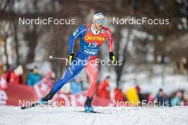 31.12.2022, Val Mustair, Switzerland (SUI): Richard Jouve (FRA) - FIS world cup cross-country, tour de ski, individual sprint, Val Mustair (SUI). www.nordicfocus.com. © Modica/NordicFocus. Every downloaded picture is fee-liable.